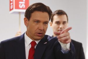 Ron DeSantis Loses his Sh*t When Black Vet Calls Him Out About Jacksonville Shooting