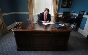 Virginia Gov. Glenn Youngkin Vetoes 26 Democratic Bills