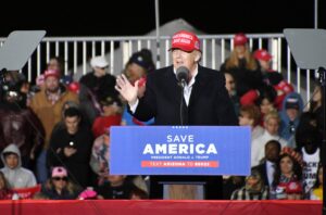 Trump Lies About White Folks’ Access to Covid Treatments