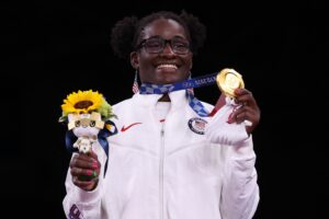 Olympic Gold Medalist Tamyra Mensah-Stock Is Buying Her Mom a Food Truck With Her Winnings: ‘It’s Going to Be Fun’