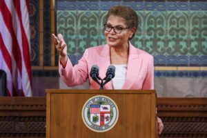 L.A. Mayor Karen Bass Had an Uninvited, Scary Guest at Her House This Weekend