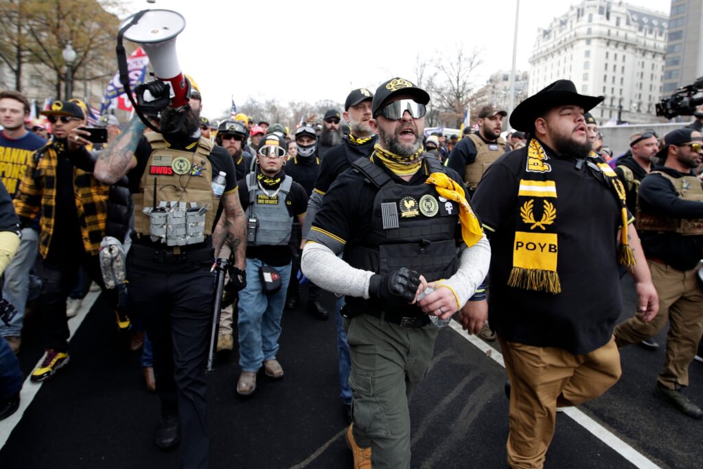 Proud Boys Destroyed A Black Church’s BLM Banner and Now They Must Pay—Big Time