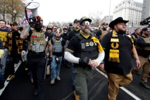 Proud Boys Destroyed A Black Church’s BLM Banner and Now They Must Pay—Big Time