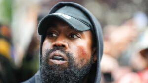 Is That Kanye West Modeling For Balenciaga at Paris Fashion Week?
