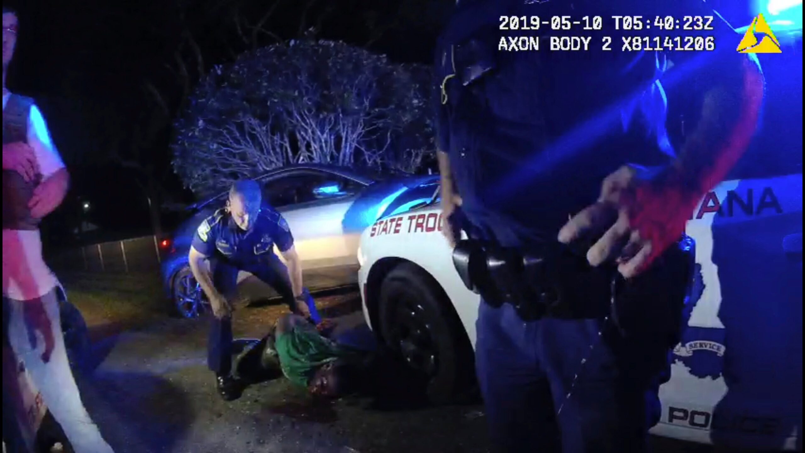 Screenshot: AP Louisiana State Police
