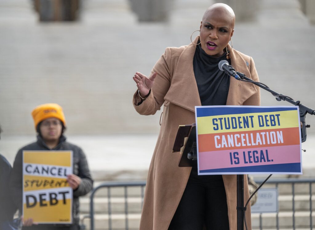Rep. Ayanna Pressley Has A Message For Student Borrowers Whose Loans Are Resuming