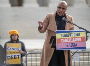 Rep. Ayanna Pressley Has A Message For Student Borrowers Whose Loans Are Resuming