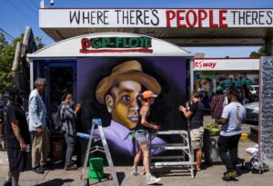Emmett Till Activists March Inside North Carolina Living Facility Looking For Longtime Accuser