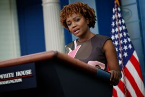 Karine Jean-Pierre Sets Record Straight On White House Involvement In Trump Raid