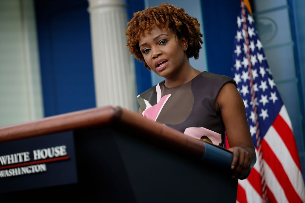 Karine Jean-Pierre Sets Record Straight On White House Involvement In Trump Raid