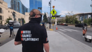 WATCH: Black Children Racially Harassed by Neo-Nazi Group in Downtown Nashville