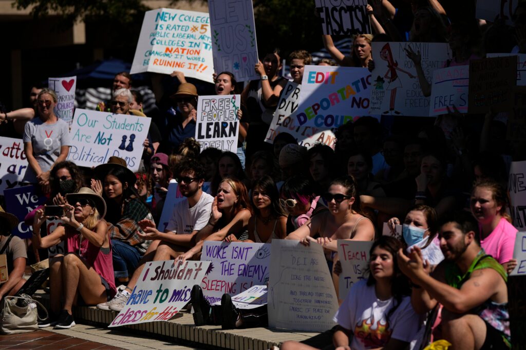 Despite Protests New College Of Florida Conservative Board Votes To Dissolve DEI office