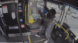 WATCH: Angry Passenger Attacks Bus Driver, and the Crash Ain’t Pretty
