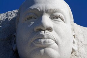 California MLK Statue Vandalized With Swastika Graffiti Prompting Hate Crime Investigation