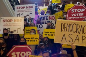 Texas Democrats Block Republican Voter Suppression Bill by Walking TF Off the House Floor