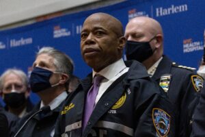 Mayor Eric Adams Responds to Criticisms on Gun Control Policies