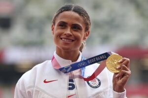 Sydney McLaughlin Sets World Record in 400m Hurdles; Tamyra Mensah-Stock Becomes 1st Black Woman to Win Olympic Gold in Wrestling