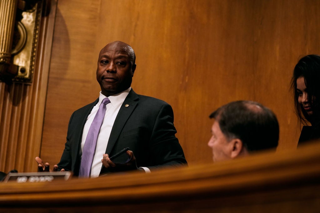 Sen. Tim Scott Tries To Be Optimistic About GOP Senate Candidates, But He Has To Know, Right?