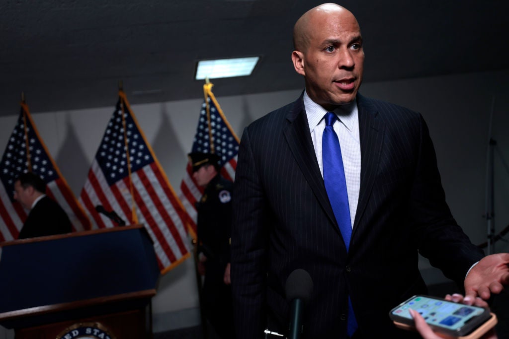 Sen. Cory Booker Speaks About His Impassioned Speech Defending Ketanji Brown Jackson