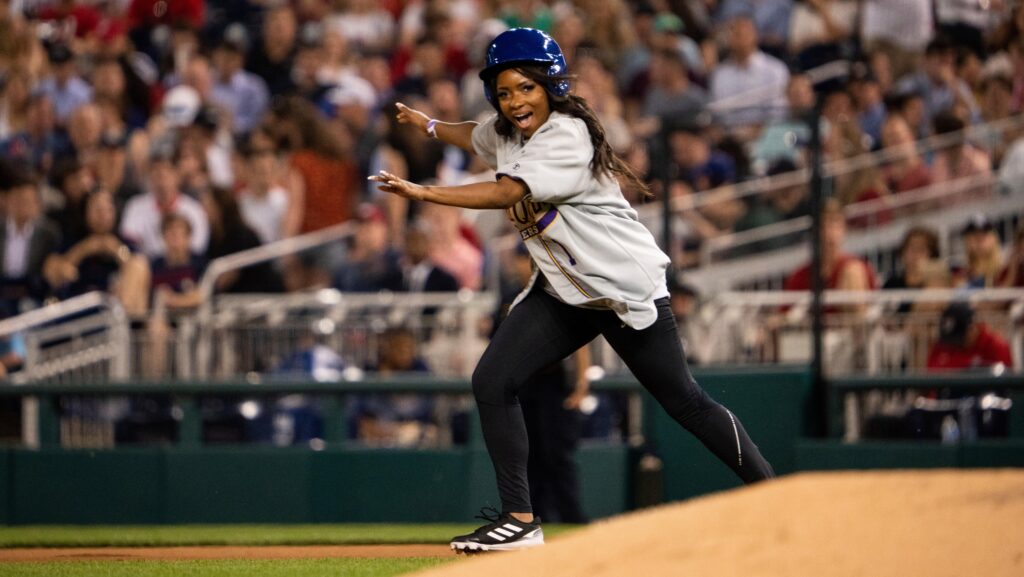 Ok Sis! Rep. Jasmine Crockett Is First Black Woman Democrat To Play In Congressional Baseball Game