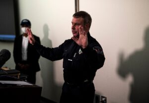 During Heated Press Conference, Brooklyn Center Police Chief Says Officer Who Shot Daunte Wright Meant to Use Her Taser