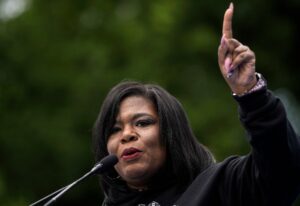 Rep. Cori Bush Pushes For $14 Trillion In Reparations