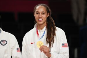 Brittney Griner Was In Good Spirits on Flight Back to U.S.