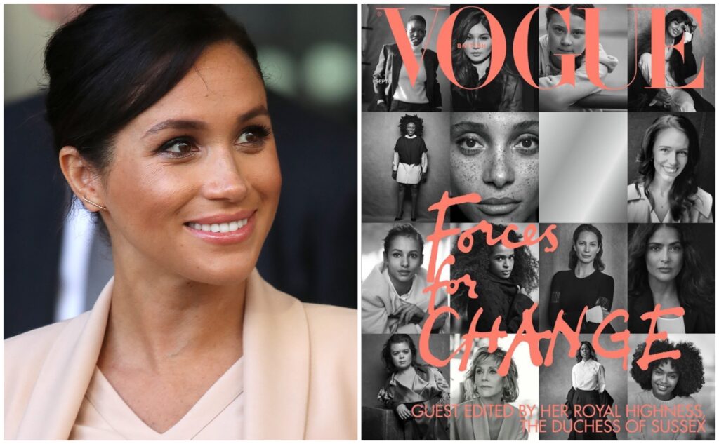 'Forces for Change': Meghan Markle Guest Edits British Vogue's September Issue