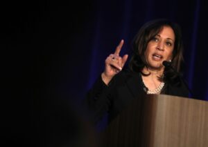 Kamala Harris to Corporate America: Give Women Their Fair Share of the Bag or Else