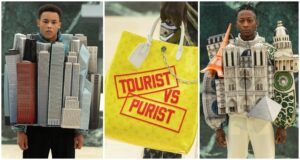 Getting Crushed by Buildings: Virgil Abloh's Latest for Louis Vuitton Menswear Is…a Trip