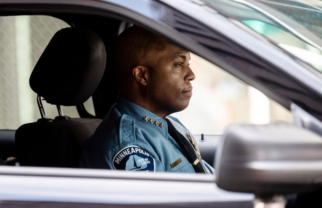 First Black Police Chief in Minneapolis Who Led Department During George Floyd Protests to Retire