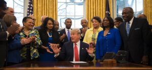 Move Over MAGA Hats, Trump Campaign’s Black Outreach Includes ‘Woke’ T-shirts