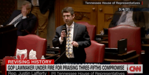 In an Attempt to Prove Why Critical Race Theory Shouldn’t Be Taught in Schools, Tennessee Lawmaker Falsely Claims Three-Fifths Compromise Was to End Slavery