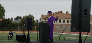 18-Year-Old Gives Inspiring Speech After Becoming 1st Black Male Valedictorian at California High School