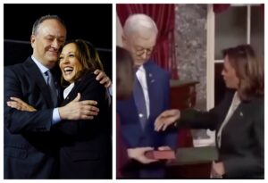 Kamala’s Husband Confronts The Man Who Refused to Shake Her Hand. And This Happened…