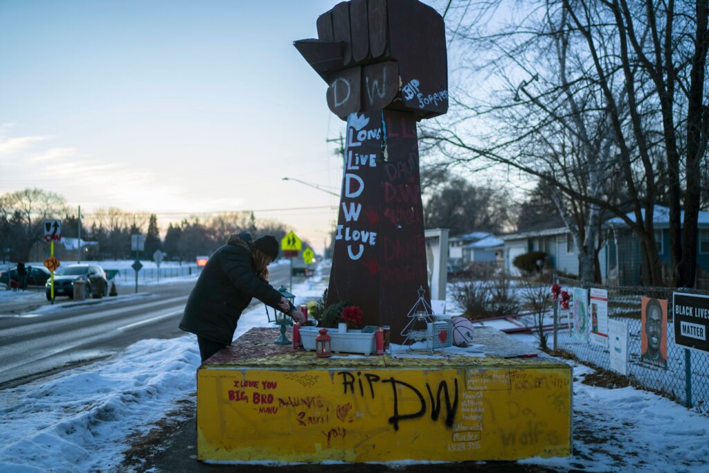 Family of Daunte Wright Hesitant for Memorial to be Taken Down