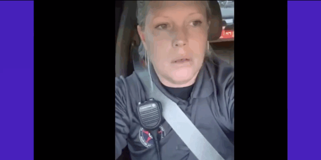 Karen the Kop Kries Kause She Had to Wait in the McDonald's Drive-Thru