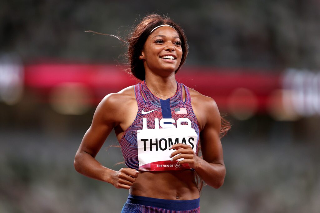 Gabby Thomas IS Doing What While Training for the Olympics?!