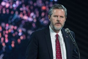 Jerry Falwell Jr. Reveals Blackface Mask Mocking Virginia’s Face Mask Requirement