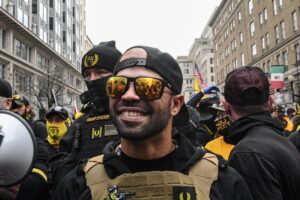 Proud Boys Leader Arrested and Charged With Burning BLM Banner Displayed in Black DC Church