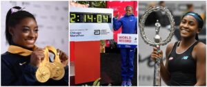 'Yes, I Am Good at This': Simone Biles, Coco Gauff and Brigid Kosgei Were a #BlackGirlMagic Trifecta on Sunday