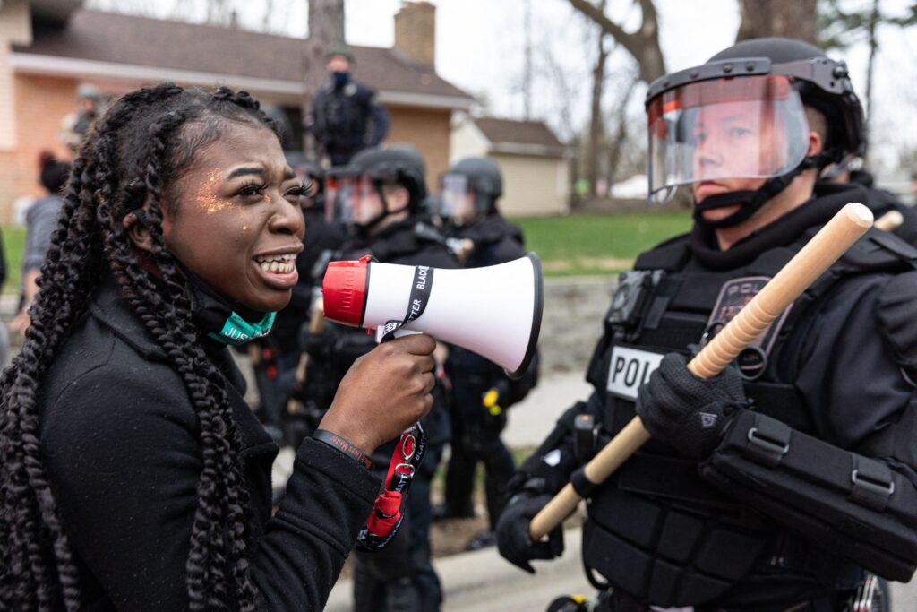 Protests Erupt After Police Shoot and Kill 20-Year-Old Daunte Wright During Traffic Stop In Minnesota