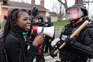 Protests Erupt After Police Shoot and Kill 20-Year-Old Daunte Wright During Traffic Stop In Minnesota