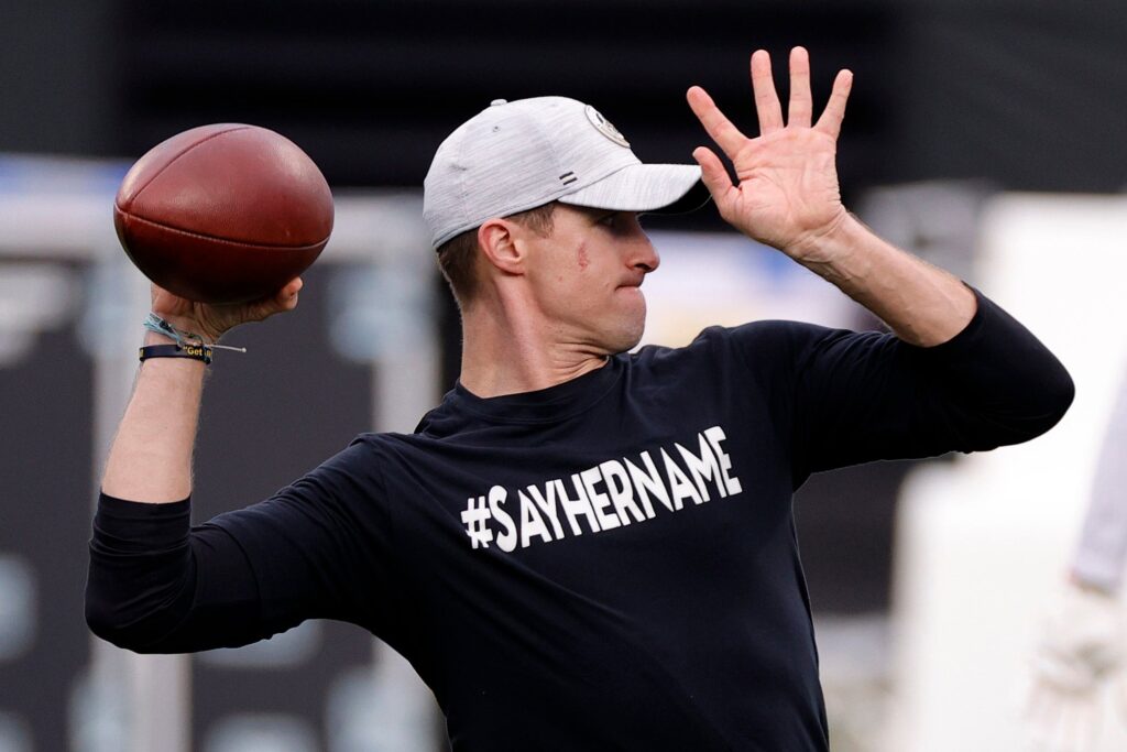 NFL Wild Card Weekend Had Its Fair Share of Winners and Losers, But Drew Brees' Shirt Might've Been the Biggest L