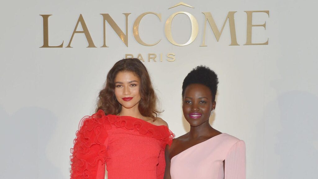 Double Vision: Lupita and Zendaya Are Stunning in a Joint Lancôme Ad