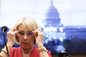 Senate Tells Betsy DeVos 'Nah,' Over Rule That Makes Debt Relief Harder
