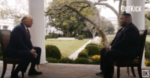 When a Black Construction Bag Filled With Dog Poop Interviews a Presidential Colostomy Bag