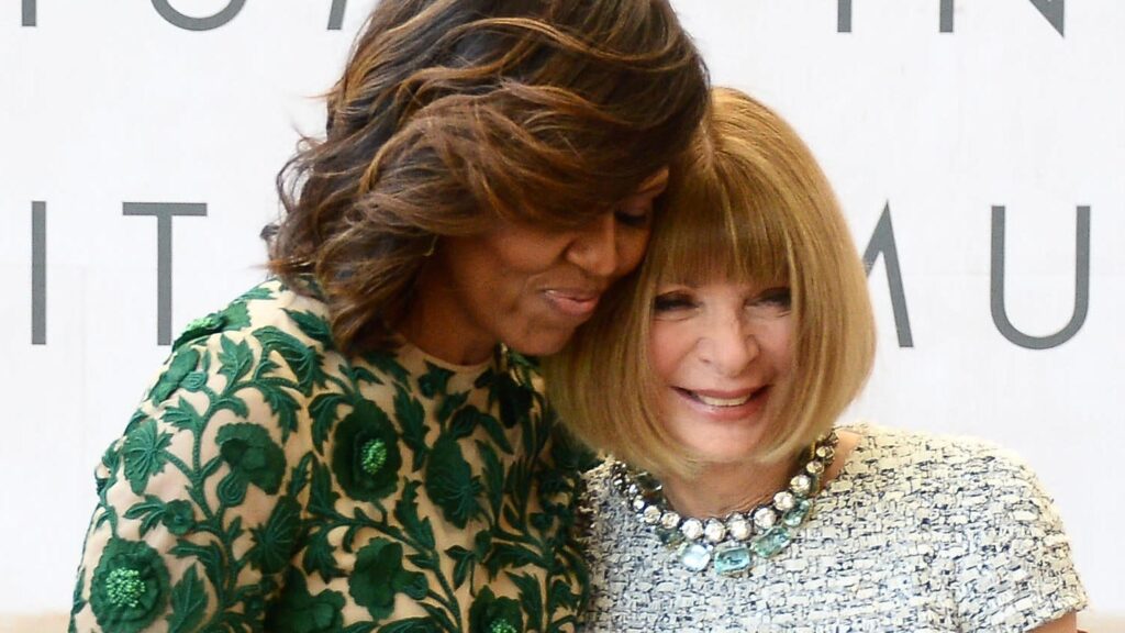 In Case You Missed It, Michelle Obama Is Anna Wintour's #ForeverFirstLady, Too—and Melania Who?