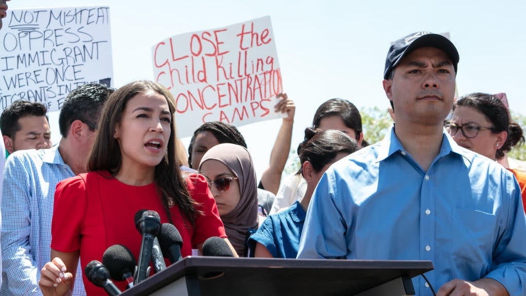 Alexandria Ocasio-Cortez, Kellyanne Conway Trade Barbs Over Conditions at Southern Border