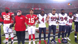 Welcome to Trump's America, Where NFL Players Taking a Moment of Silence for Racial Equality Get Booed